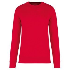 Kariban K4025 - Ecologische sweater met ronde hals Rood