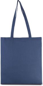 Kimood KI0223 - SHOPPER MET KORTE HENGSELS Iris Blauw