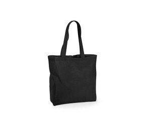 WESTFORD MILL WM925 - RECYCLED COTTON MAXI TOTE Zwart