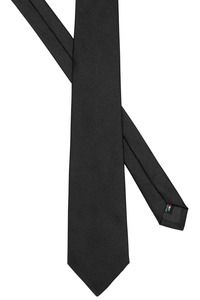 Kariban Premium PK861 - Zijden jacquard-stropdas heren Zwart