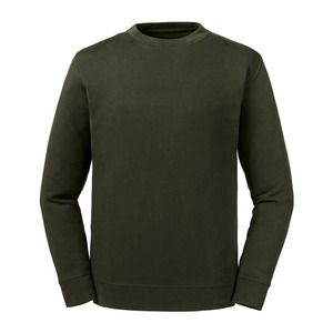 Russell RU208M - Omkeerbare sweater Pure Organic Donkere olijf