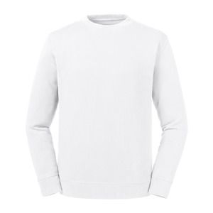 Russell RU208M - Omkeerbare sweater Pure Organic Wit