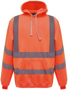 Yoko YHVK05 - Hi-Vis pullover hoodie Hizicht Oranje