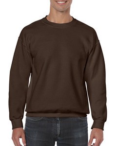 GILDAN GIL18000 - Sweater Crewneck HeavyBlend unisex Donkere Chocolade