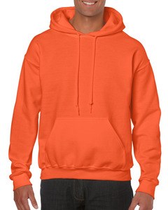 GILDAN GIL18500 - Sweater Hooded HeavyBlend for him Oranje