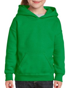 GILDAN GIL18500B - Sweater Hooded HeavyBlend for kids Iers groen