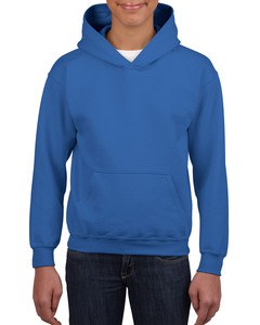 GILDAN GIL18500B - Sweater Hooded HeavyBlend for kids Koningsblauw