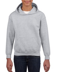 GILDAN GIL18500B - Sweater Hooded HeavyBlend for kids Sport Grijs