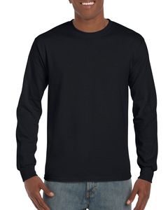 GILDAN GIL2400 - T-shirt Ultra Cotton LS Zwart