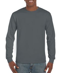 GILDAN GIL2400 - T-shirt Ultra Cotton LS Houtskool