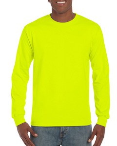 GILDAN GIL2400 - T-shirt Ultra Cotton LS Veiligheid Groen