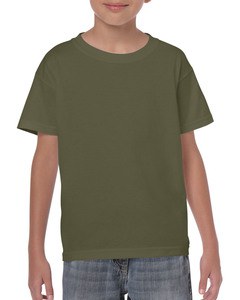 GILDAN GIL5000B - T-shirt Heavy Cotton SS for kids Militair groen