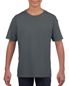 Gildan GIL64000B - T-shirt SoftStyle SS voor kinderen Houtskool