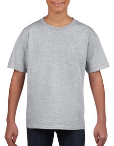 Gildan GIL64000B - T-shirt SoftStyle SS voor kinderen Sport Grijs