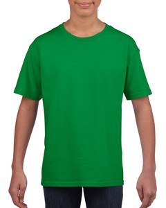 GILDAN GIL64000B - T-shirt SoftStyle SS for kids Iers groen