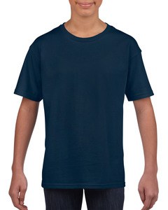Gildan GIL64000B - T-shirt SoftStyle SS voor kinderen Marine
