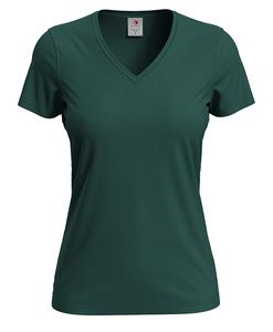 Stedman STE2700 - V-hals T-shirt voor vrouwen Fles groen