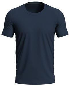 Stedman STE9600 - T-shirt met ronde hals voor mannen Clive  Blauwe Middernacht