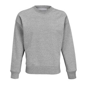 SOL'S 04043 - Authentic Uniseks Sweatshirt Met Ronde Hals Grijs gemêleerd
