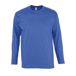 SOLS 11420 - MONARCH Heren T Shirt Ronde Kraag Lange Mouwen