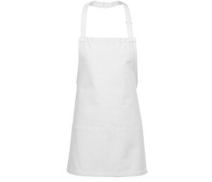NEWGEN TB204 - Short bib apron Wit