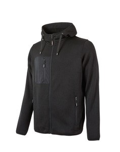 U-Power UPEY174 - Hooded sweater Rainbow Zwarte koolstof