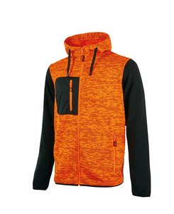 U-Power UPEY174 - Hooded sweater Rainbow Oranje fluo