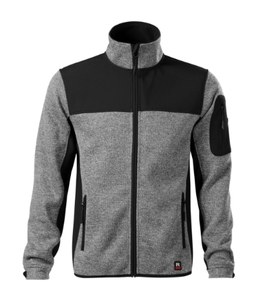 RIMECK 550 - Softshell Jas Casual Heren gebreid lichtgrijs