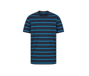 FRONT ROW FR136 - STRIPED T Marine