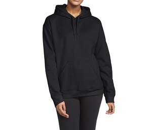 GILDAN GNSF50 - Unisex hooded sweatshirt Zwart