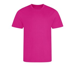 Just Cool JC001J - Neoteric ™ ademend T-shirt voor kinderen Hyper Roze