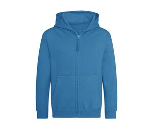AWDIS JH050J - Sweater met rits Saffierblauw