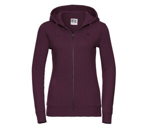 Russell JZ66F - Authentieke Hoodie met Rits