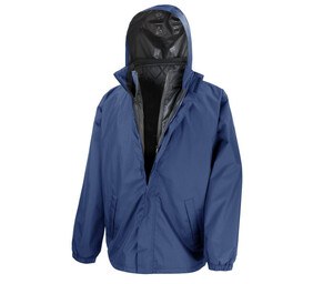 RESULT RS215X - 3-IN-1 JACKET WITH QUILTED BODYWARMER Marine