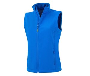 RESULT RS902F - Bodywarmer Softshell femme en polyester recyclé