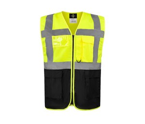 KORNTEX KX226 - COMFORT EXECUTIVE VEST HAMBURG Geel / Zwart