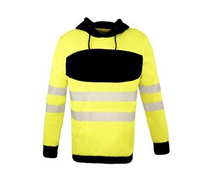 KORNTEX KX420 - High visibility hoody Geel / Zwart