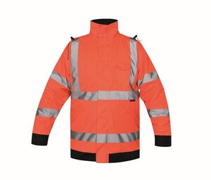 KORNTEX KX740 - High visibility rain jacket Oranje