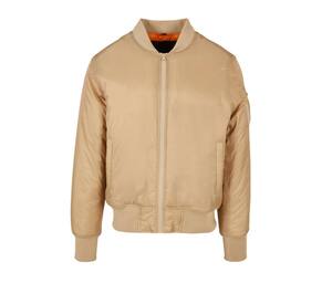 Build Your Brand BY030 - Bomberjack Beige