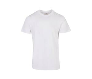 BUILD YOUR BRAND BYB010 - BASIC ROUND NECK T-SHIRT Wit