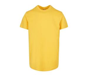 BUILD YOUR BRAND BYB010 - BASIC ROUND NECK T-SHIRT taxi geel