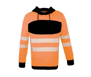 KORNTEX KX420 - High visibility hoody Oranje / Zwart