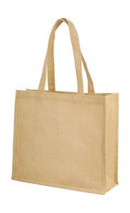 Shugon SH1105 - Calcutta Long Handled Jute Shopper Bag Natuurlijk