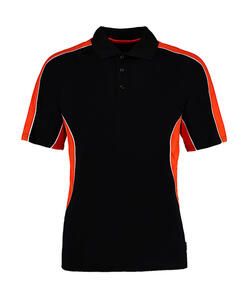 Gamegear KK938 - Classic Fit Cooltex® Contrast Polo Shirt Zwart/oranje