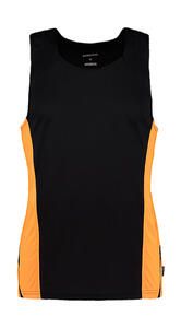 Gamegear KK973 - Cooltex® vest met normale pasvorm Zwart/Fluorescerend oranje
