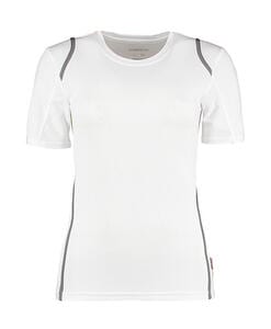 Gamegear KK966 - Regular Fit Cooltex® Contrast T-shirt voor dames Wit/Grijs