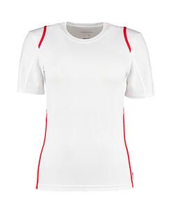 Gamegear KK966 - Regular Fit Cooltex® Contrast T-shirt voor dames Wit/Rood