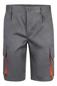 Velilla 103007 - TWO-TONE SHORTS Grijs/Oranje