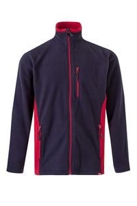 Velilla 201504 - TWO-TONE FLEECE JACKET Marineblauw/Rood