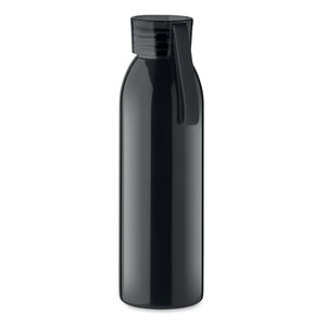GiftRetail MO2241 - BIRA Roestvrijstalen fles 650ml Zwart